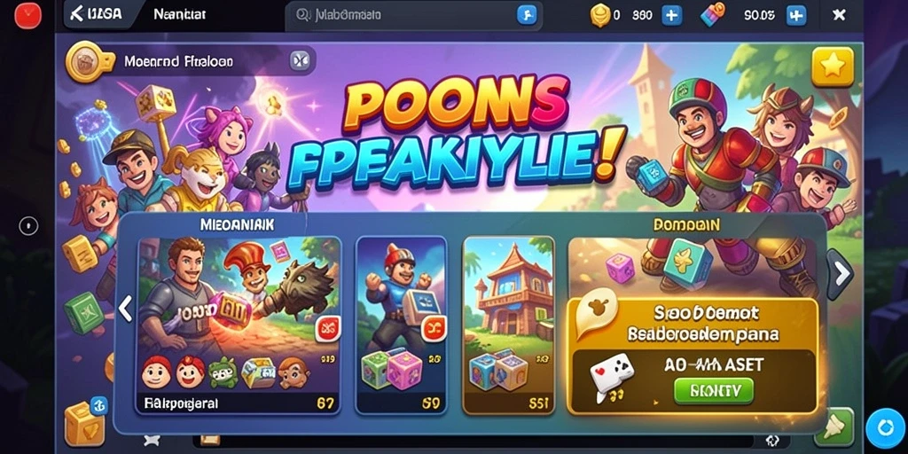 Screenshot memperlihatkan fitur bonus saat bermain.