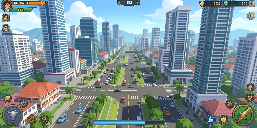 Mode permainan multiplayer yang seru.