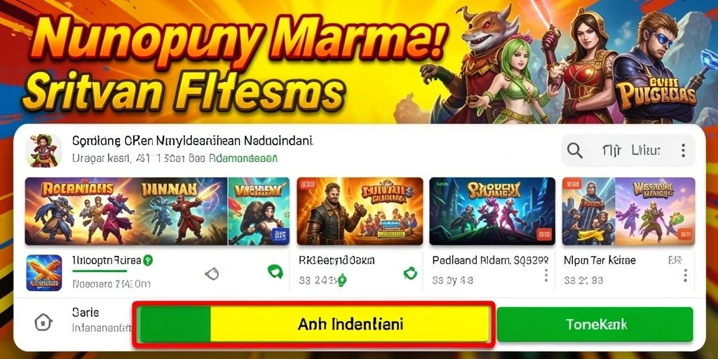 Contoh mode permainan santai yang bisa dinikmati.
