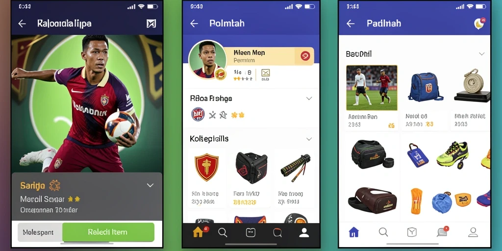 Menampilkan karakter-karakter unik dalam game.